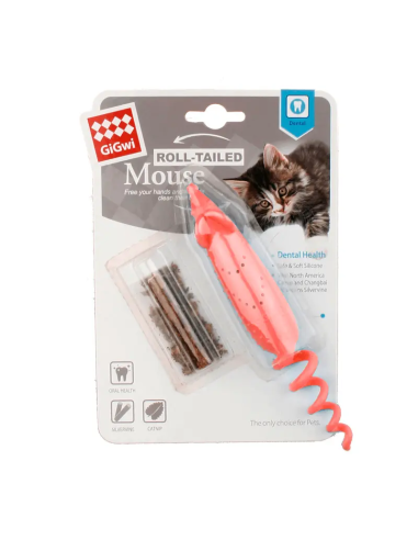GiGwi Roll-tailed mouse