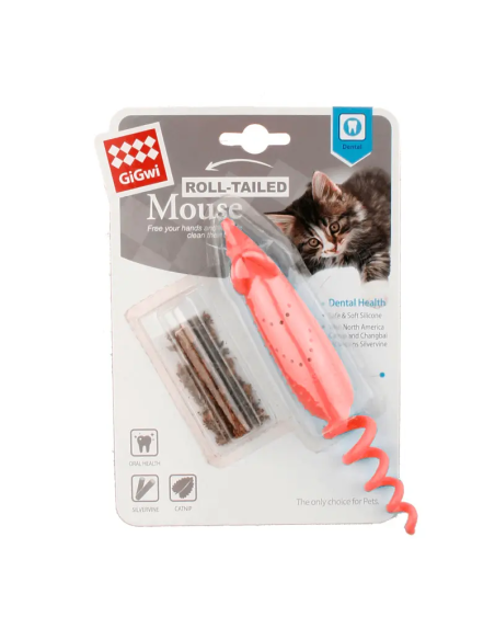 GiGwi Roll-tailed mouse