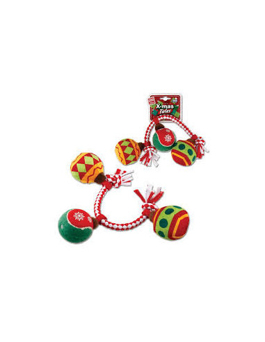 Gigwi hračka Vianočné lano s loptičkami