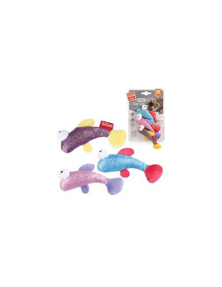Gigwi Set 3 rybky rôzne druhy