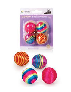 Loptičky dúhové 4ks