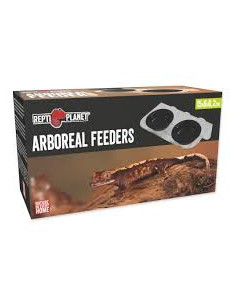 Akrylové krmítko - 2 misky 15*8*6,2cm