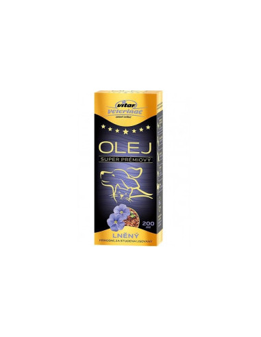 Olej ľanový VITAR 200ml