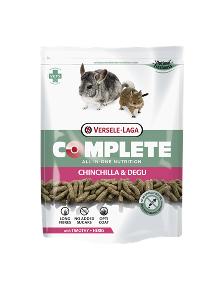 VL Complete Chinchilla & Degu pre činčily a osmákov 500g