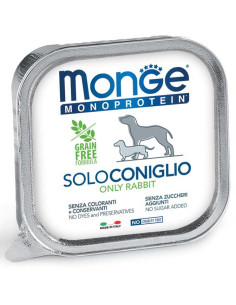 Monge monoprotein vanička králik 150g