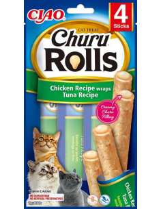 Churu Rolls cat kura a tuniak 4 tuby